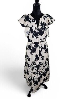 a new day | Dresses | A New Day Blue Floral Ruffle Sleeve Linen Blend Midi Dress Aline Pockets New | Poshmark a new day | Dresses | A New Day Blue Floral Ruffle Sleeve Linen Blend Midi Dress Aline Pockets New | Poshmark